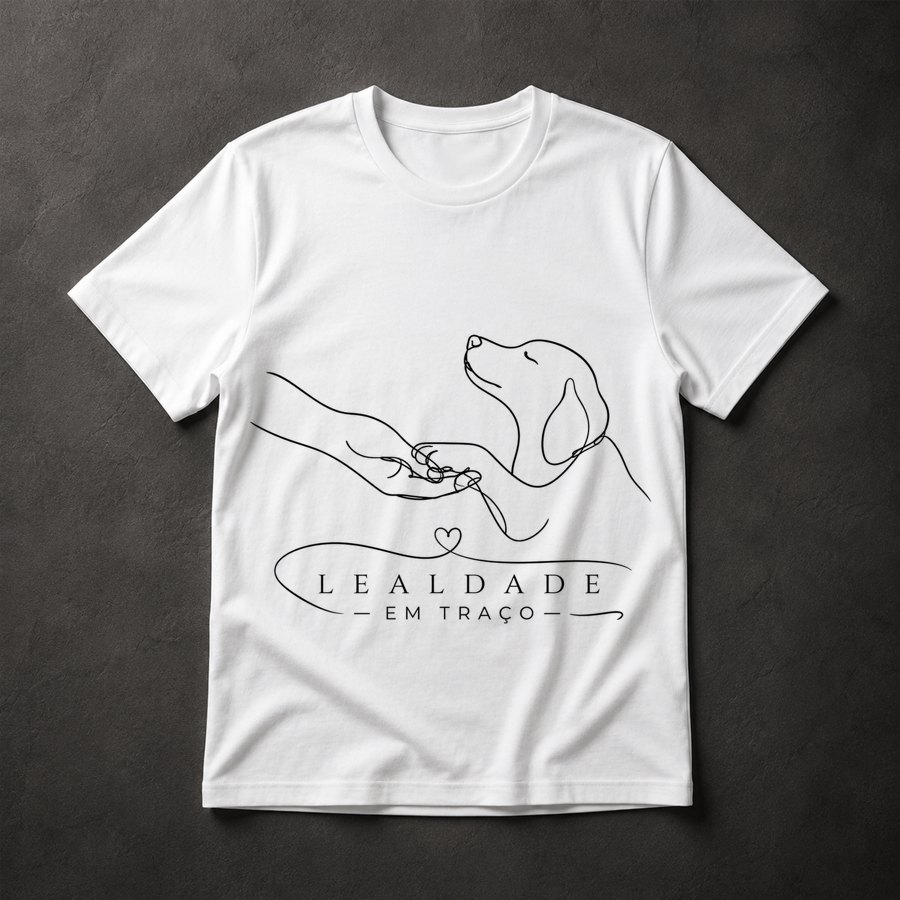 Camiseta Cachorro Fidelidade