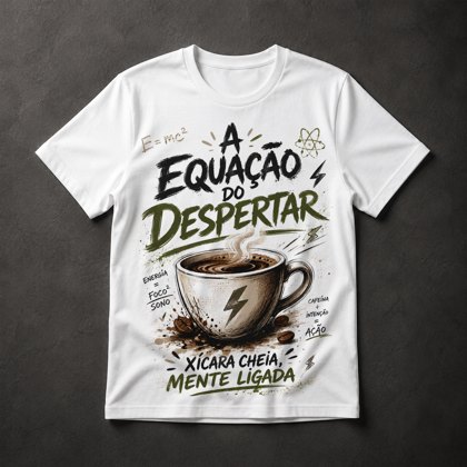Camiseta Café Motivacional