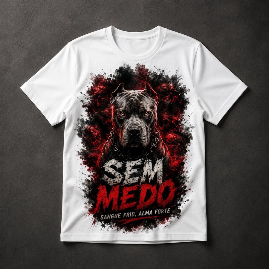Camiseta Cão Feroz