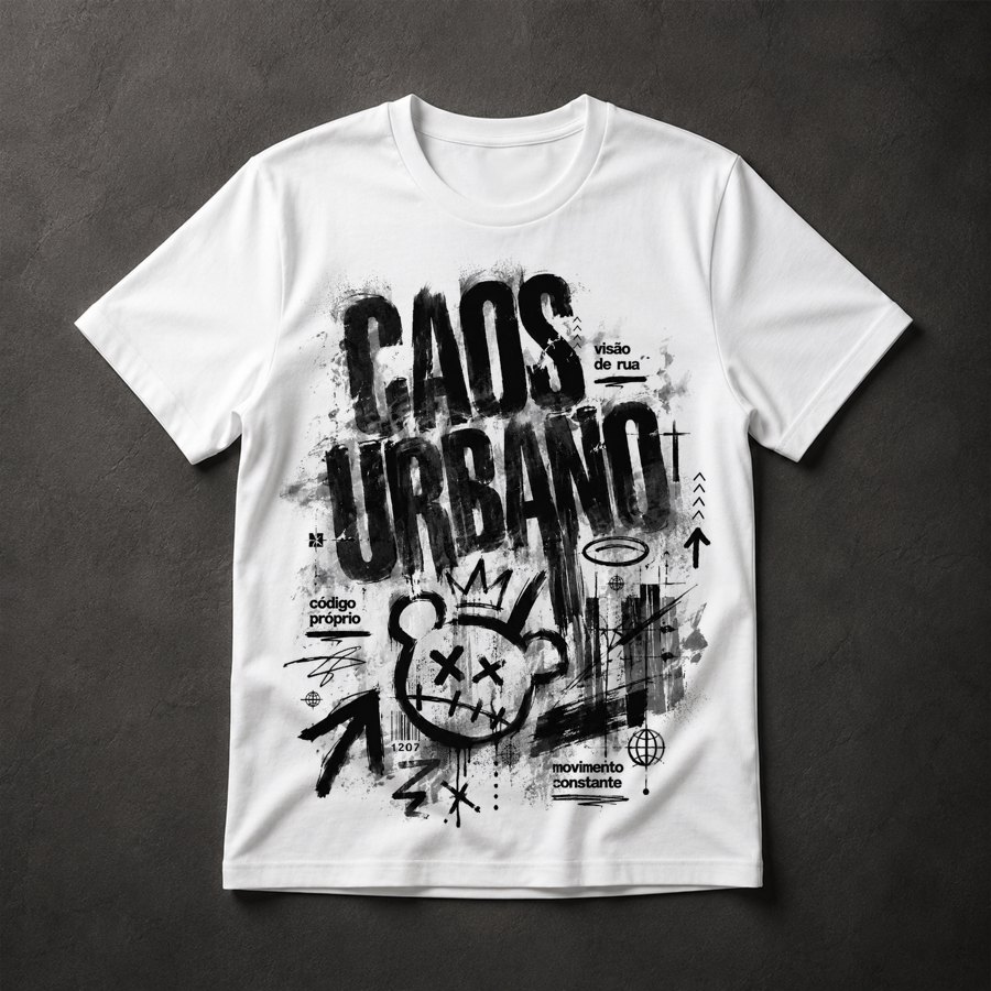 Camiseta Street Art Urbano