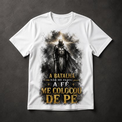Camiseta Cavaleiro da Fé