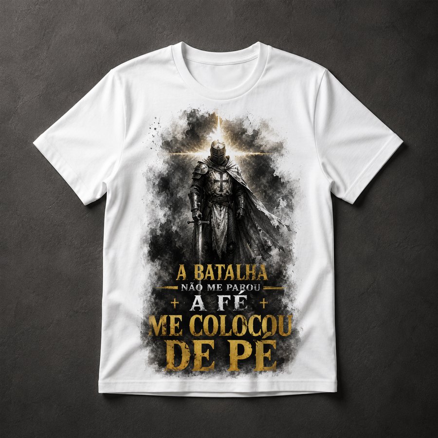 Camiseta Cavaleiro da Fé