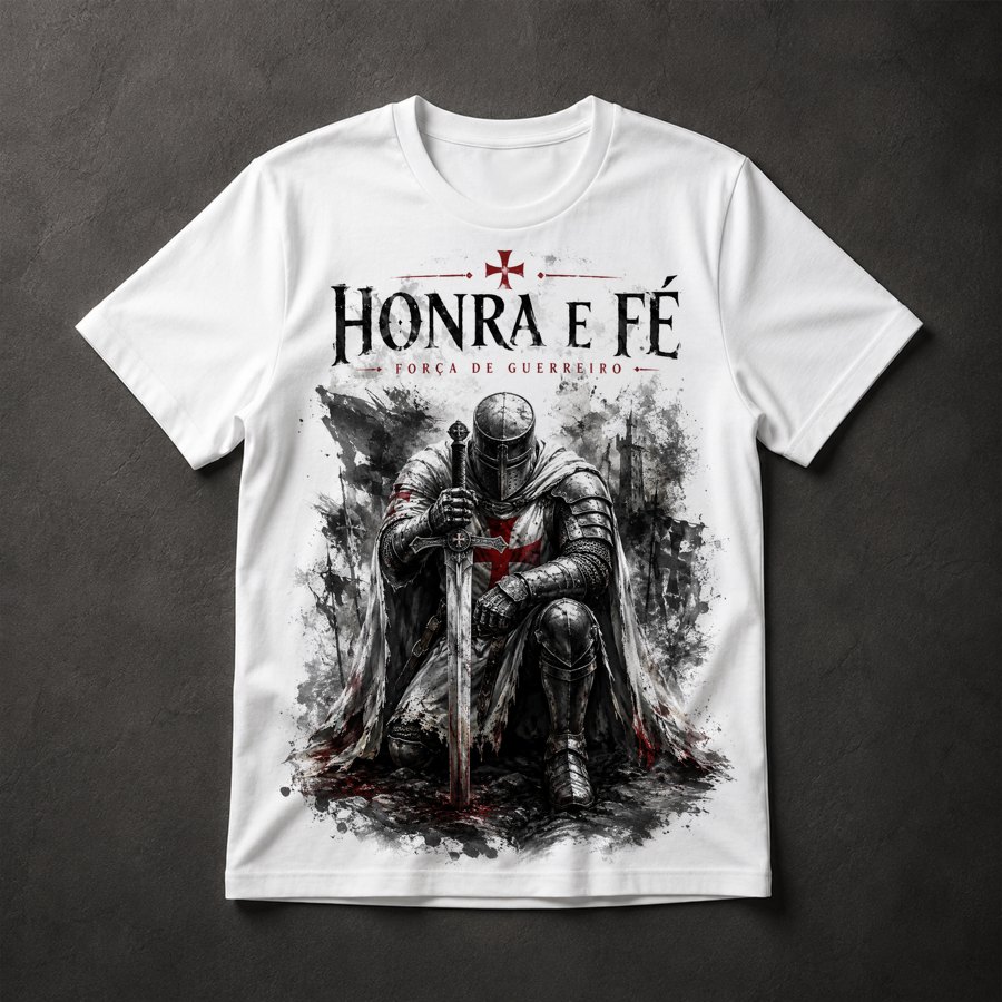 Camiseta Cavaleiro Templário