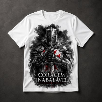 Camiseta Cavaleiro Templário