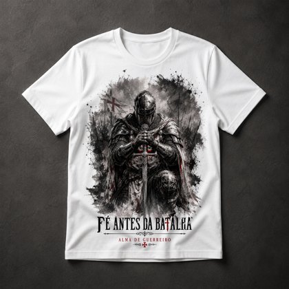 Camiseta Fé Guerreiro