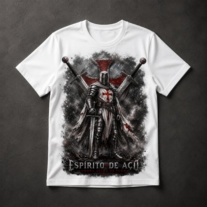 Camiseta Cavaleiro Templário