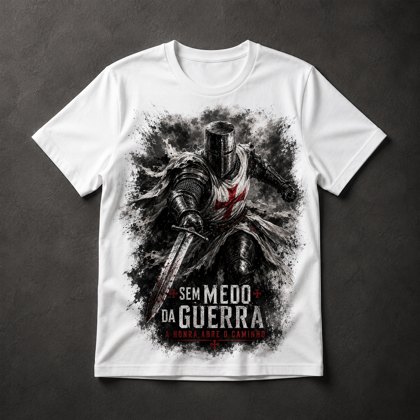 Camiseta Cavaleiro Templário
