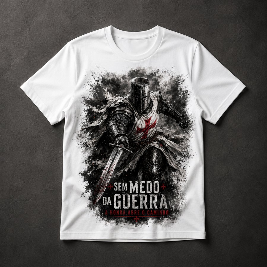 Camiseta Cavaleiro Templário