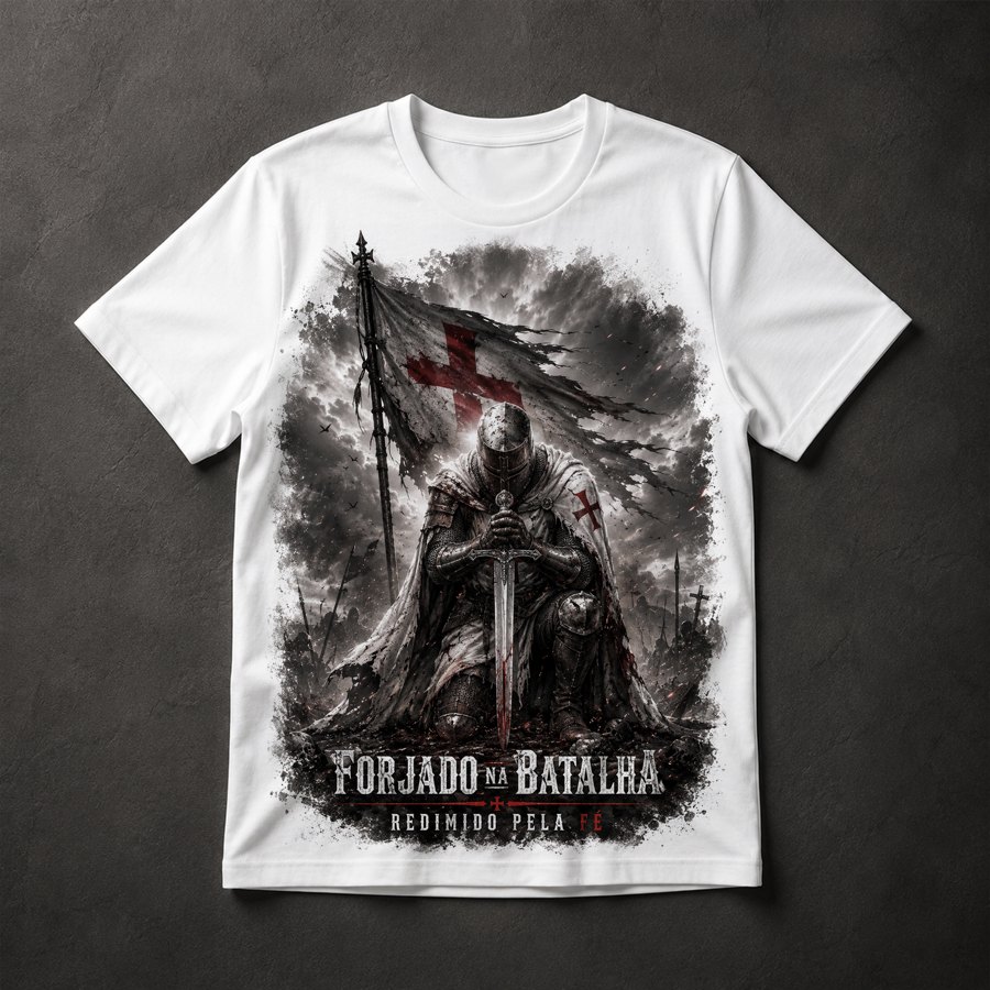 Camiseta Fé Guerreira