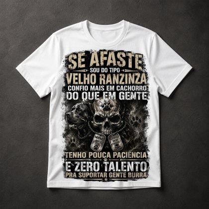 Camiseta Atitude Cachorro