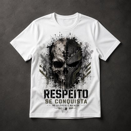 Camiseta Motivacional Militar