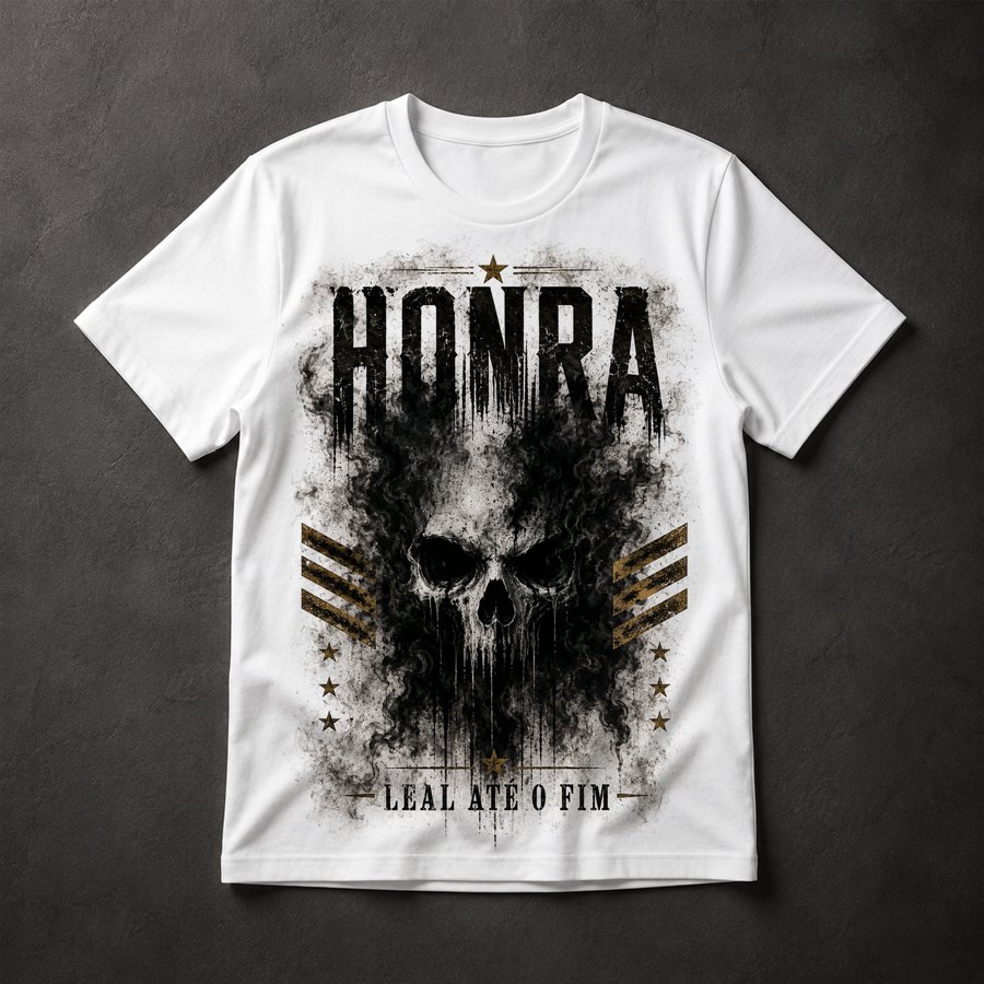Camiseta Caveira Militar
