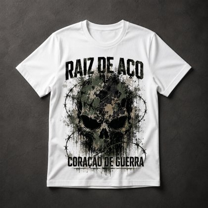 Camiseta Caveira Militar