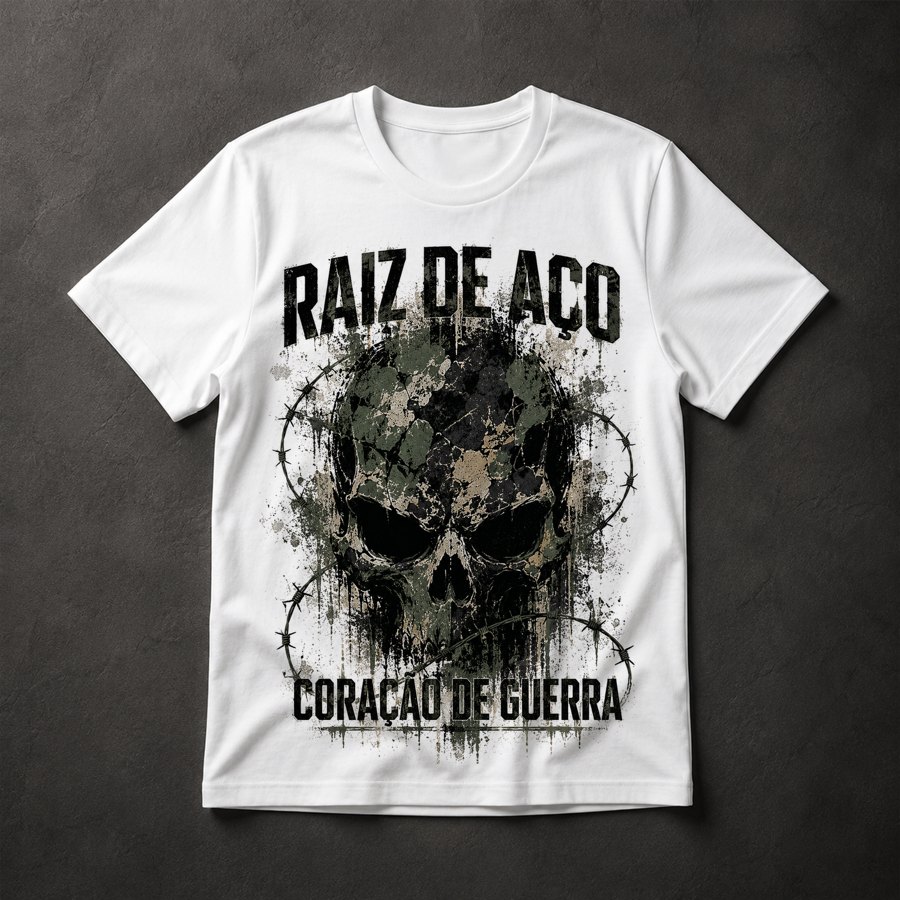 Camiseta Caveira Militar