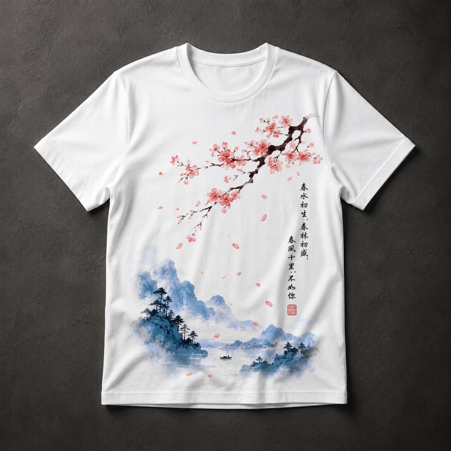Camiseta Cerejeira Chinesa