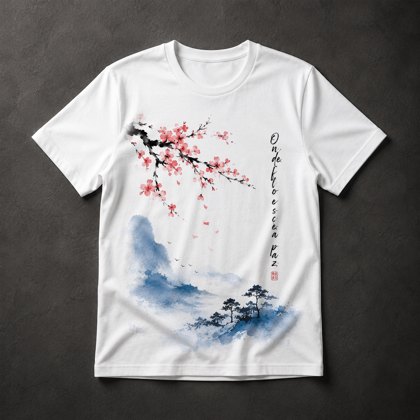 Camiseta Cerejeira Japonesa