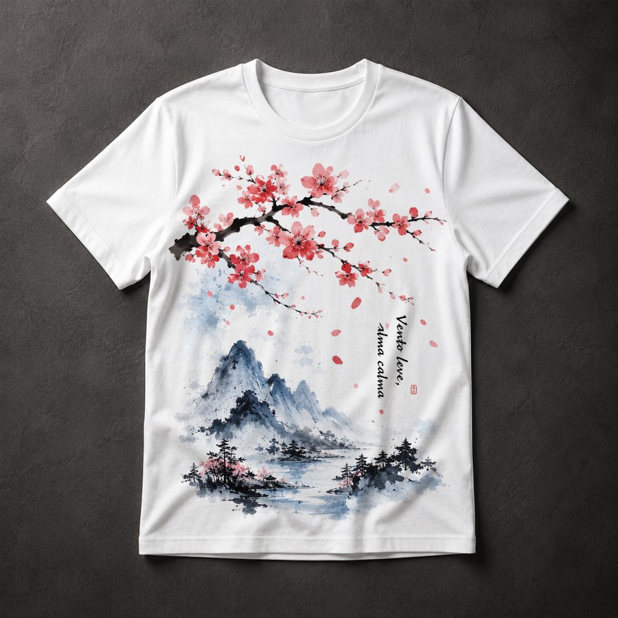 Camiseta Cerejeira Japonesa
