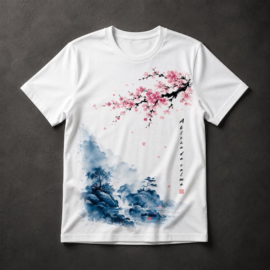 Camiseta Cerejeira Japonesa