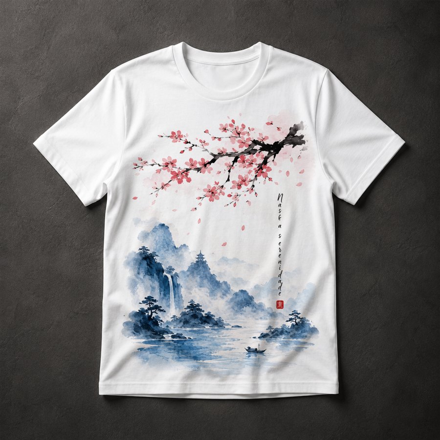 Camiseta Cerejeira Japonesa