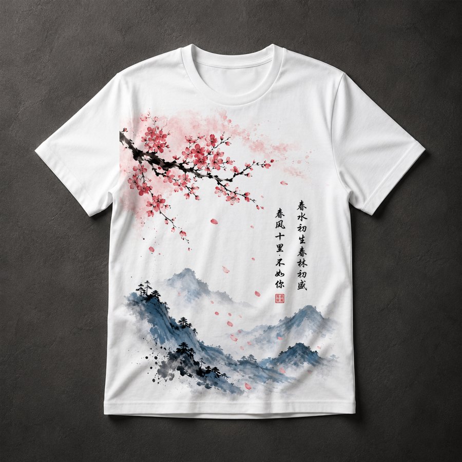 Camiseta Cerejeira Japonesa