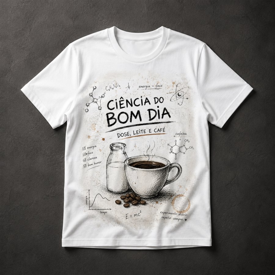 Camiseta Ciência do Café