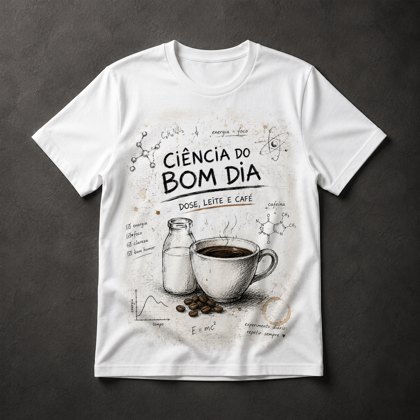 Camiseta Ciência do Café
