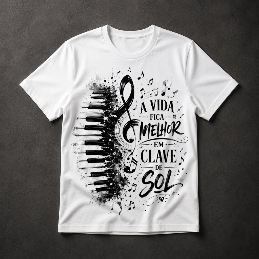 Camiseta Clave de Sol