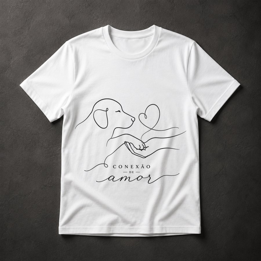 Camiseta Conexão com Pet