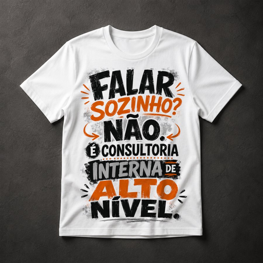 Camiseta humor profissional