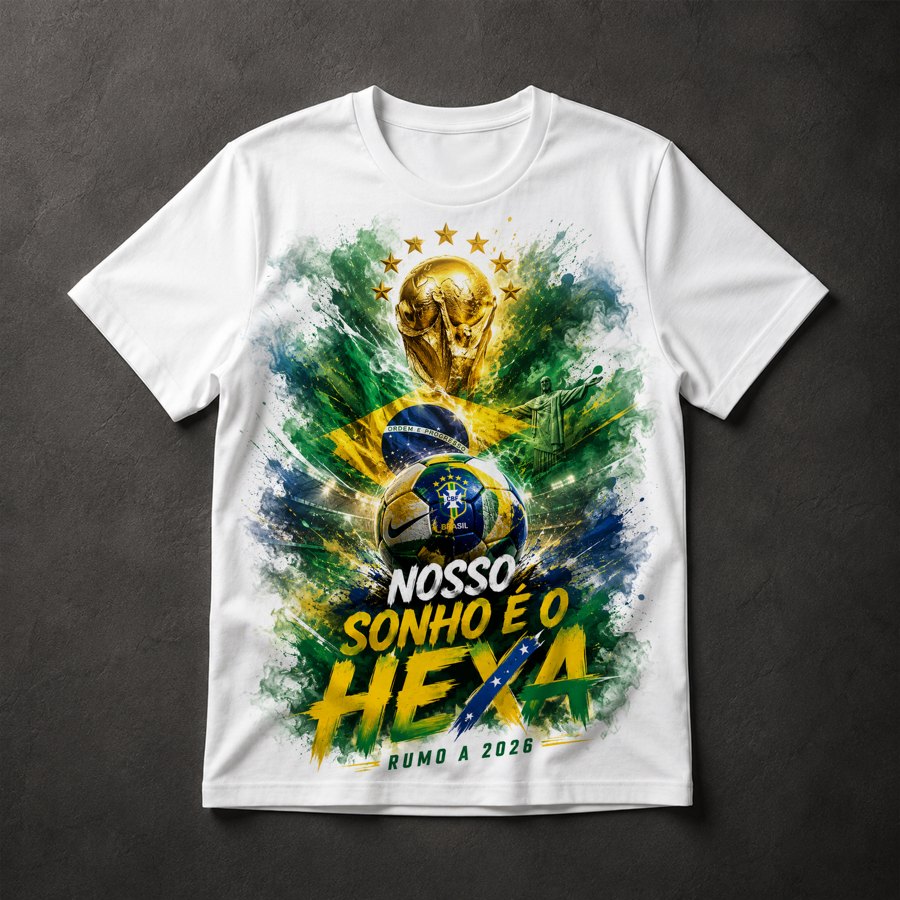 Camiseta Brasil Copa 2026