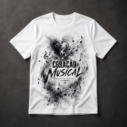 Camiseta música amor