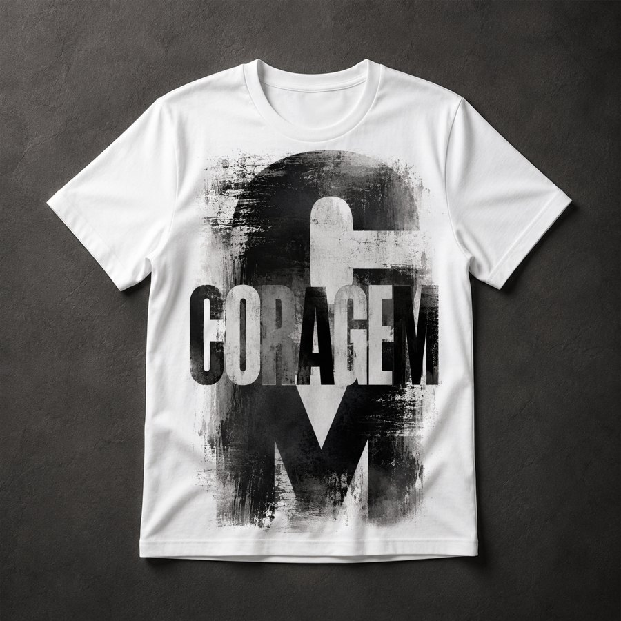 Camiseta Coragem