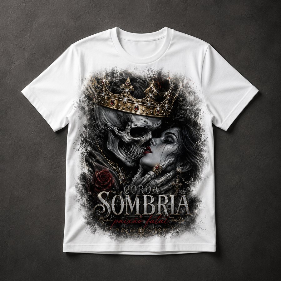 Camiseta Coroa Sombria