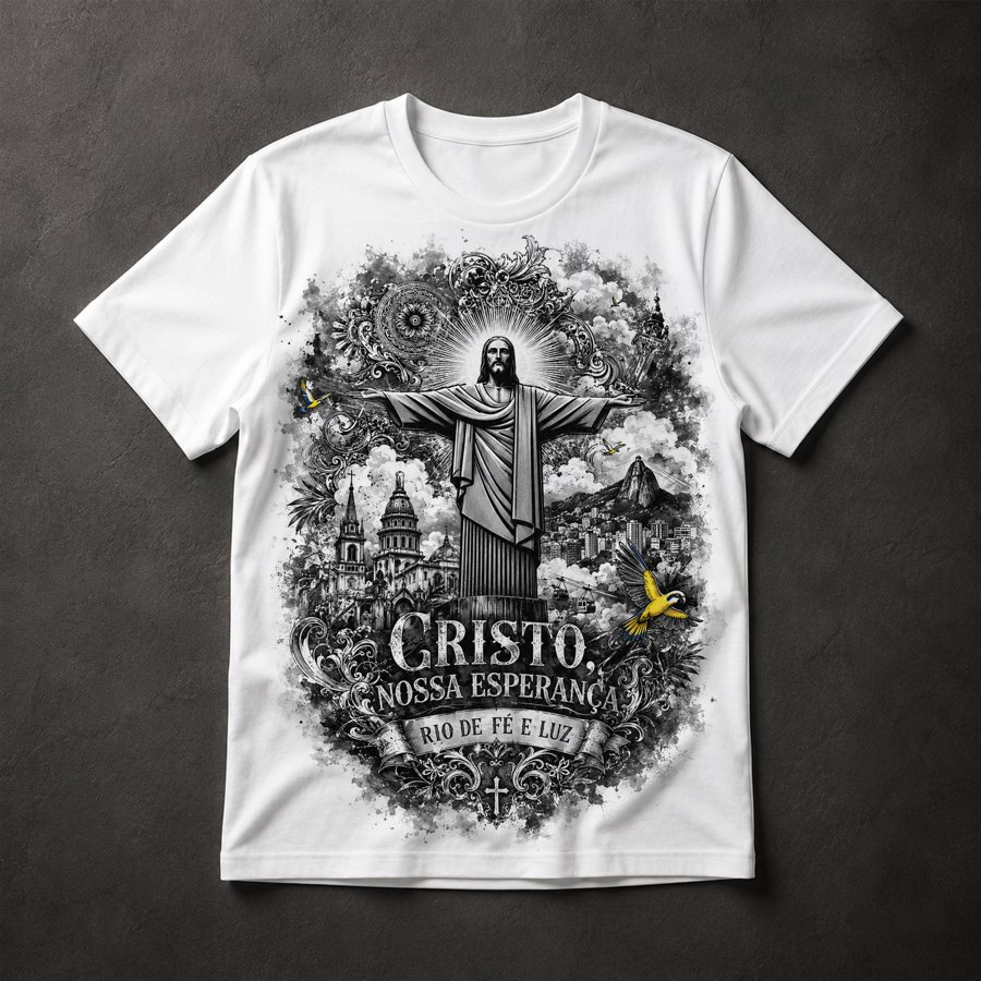 Camiseta Cristo Nossa Esperança