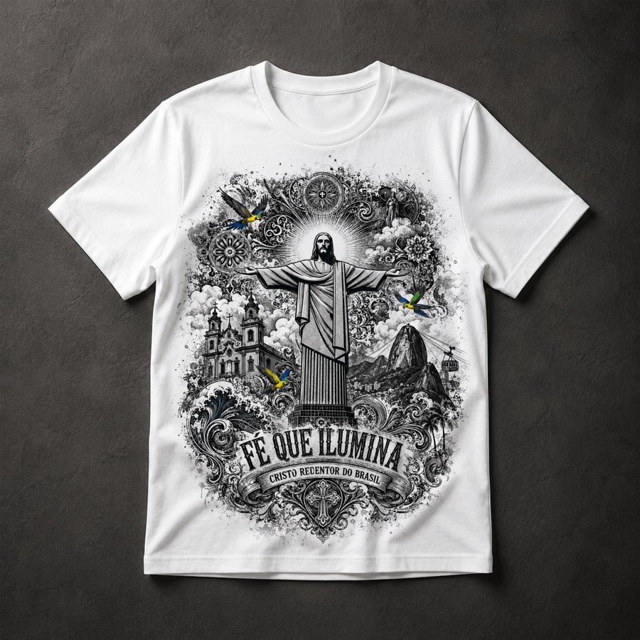 Camiseta Cristo Redentor