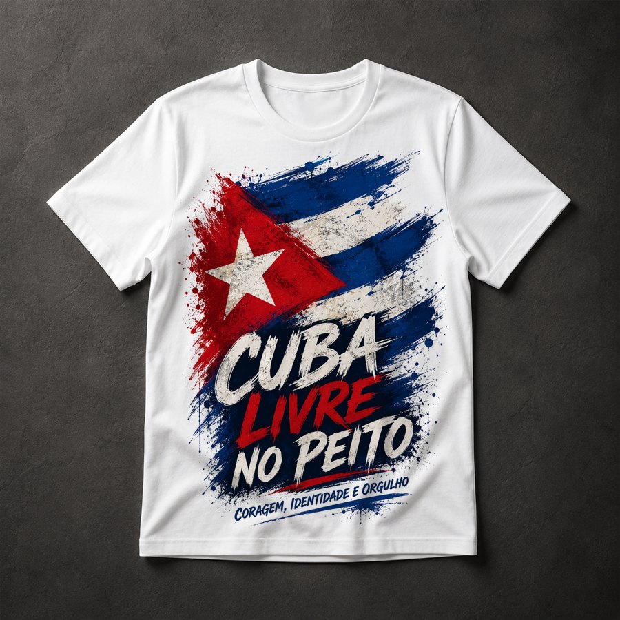 Camiseta Cuba Patriotismo