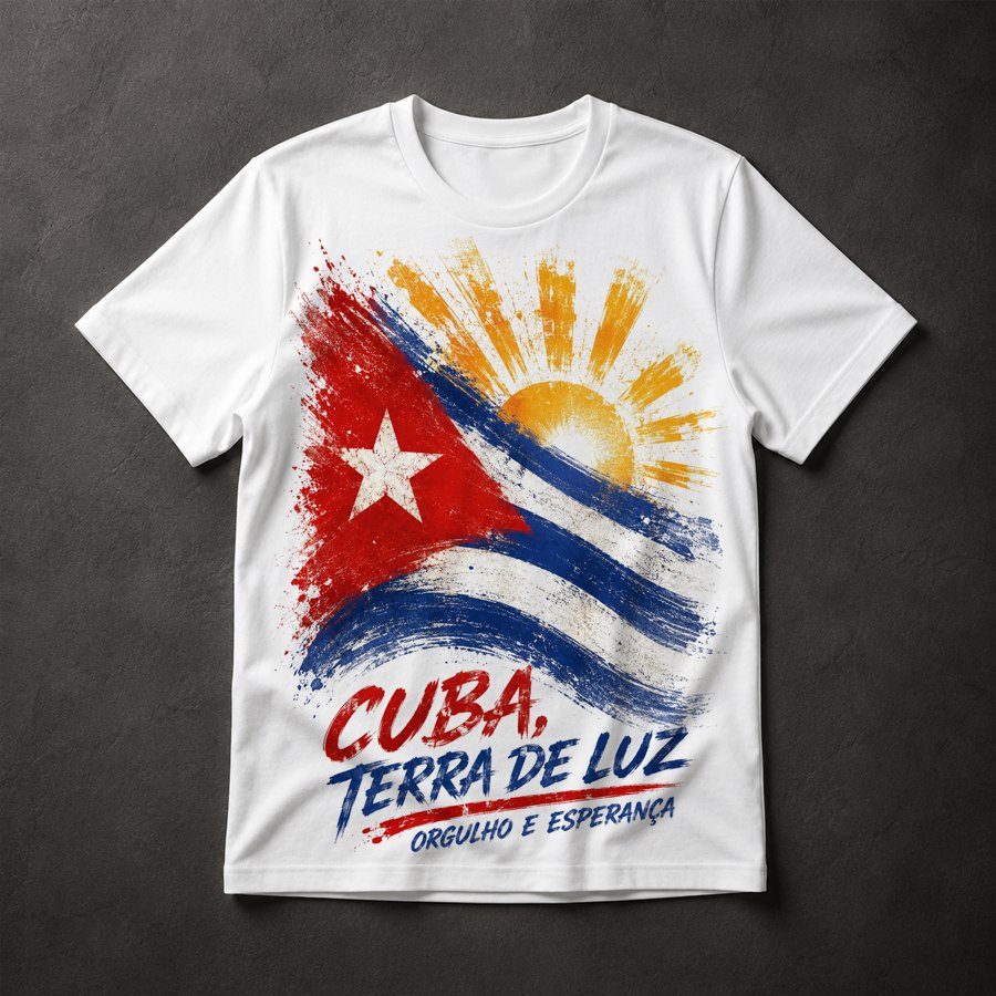 Camiseta Cuba Terra de Luz
