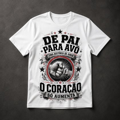 Camiseta De Pai Para Avô