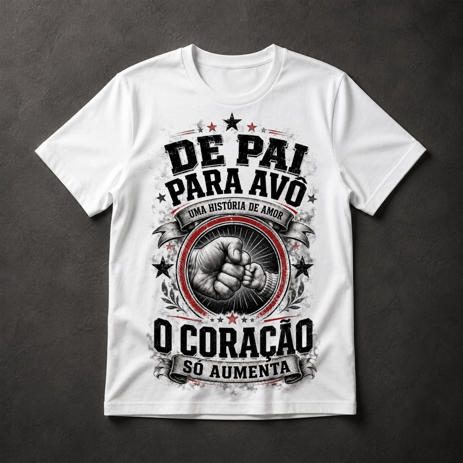 Camiseta De Pai Para Avô