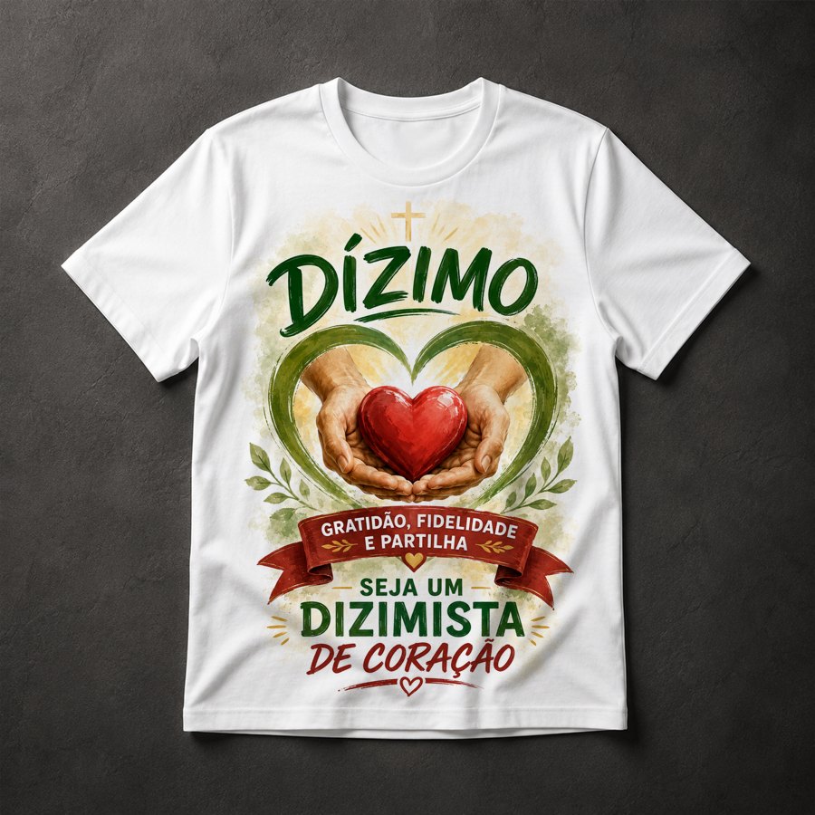 Camiseta Dízimo Cristão