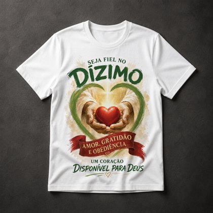Camiseta Dízimo Cristão
