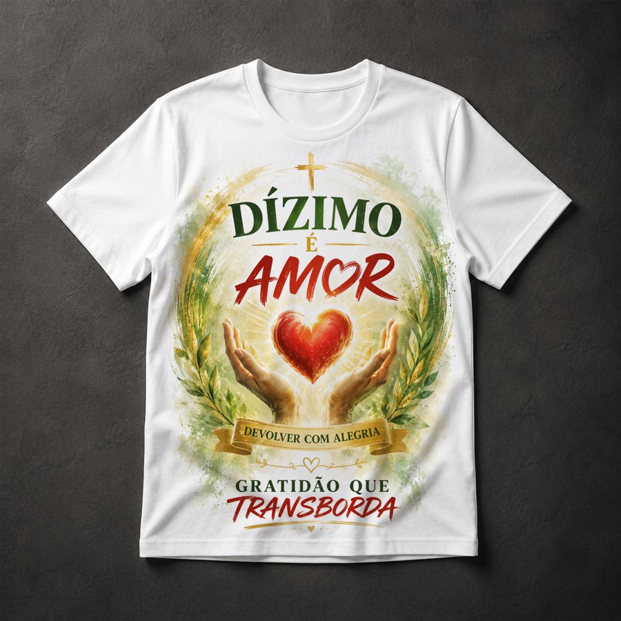 Camiseta Dízimo é Amor