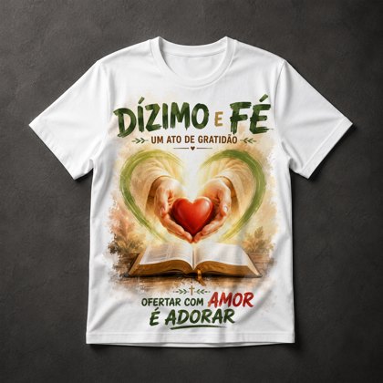 Camiseta Dízimo e Fé