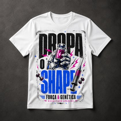 Camiseta academia musculação