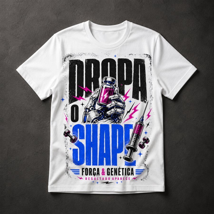 Camiseta Fitness Motivação