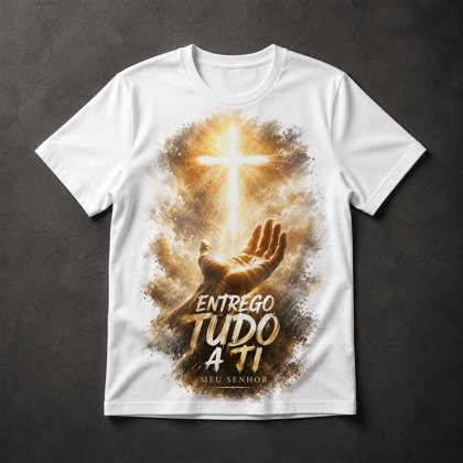 Camiseta Entrego Tudo a Ti