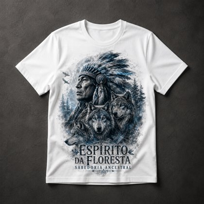 Camiseta Espírito da Floresta