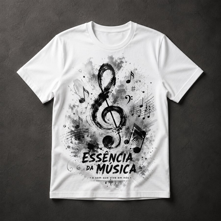 Camiseta música