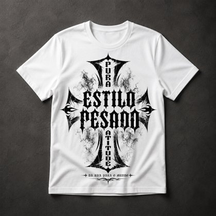 Camiseta Streetwear Pesado