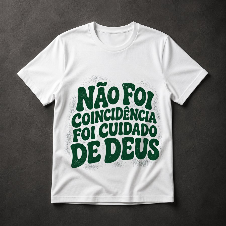 Camiseta Fé cristã
